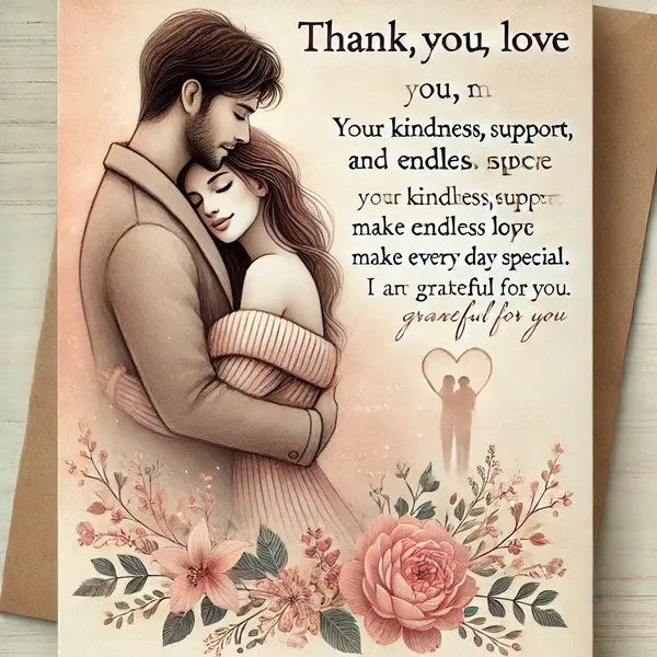 Thank You Messages for Husband