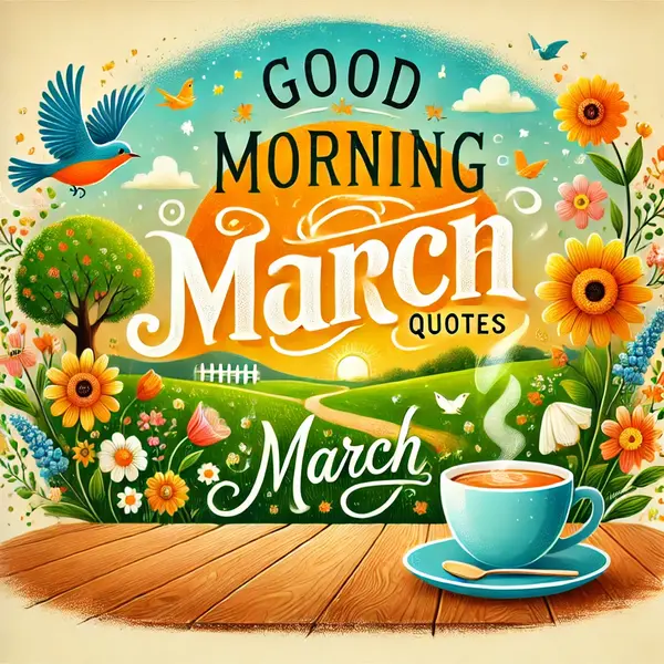 Good Morning March Quotes