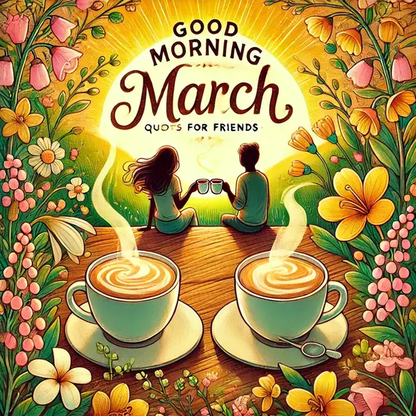 Good Morning March Quotes for Friends