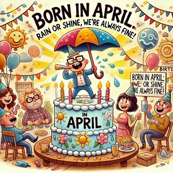 April Birthdays Funny Wishes
