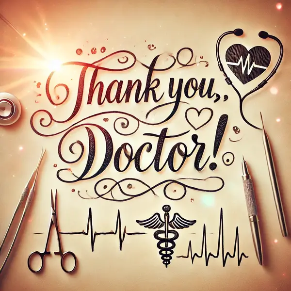 Thank You Messages for Doctor After a Complicated Surgery