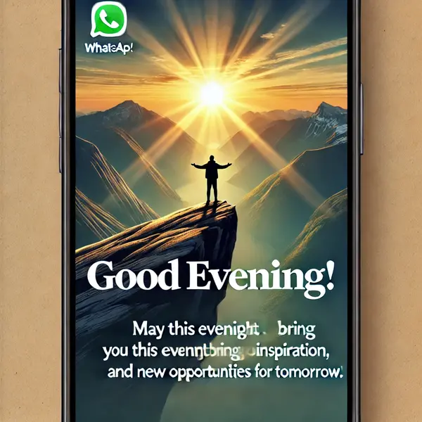 Inspirational Good Evening Messages