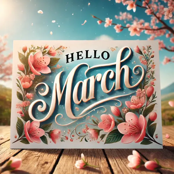 Hello March Quotes