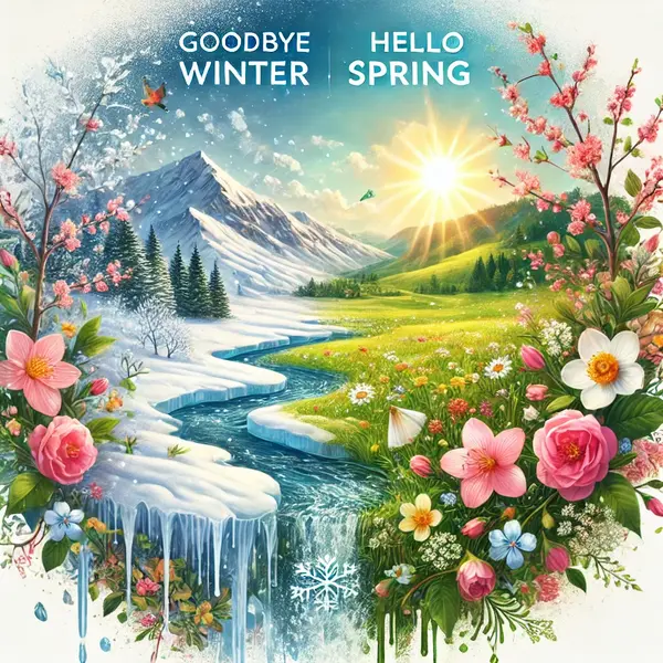 Goodbye Winter, Hello Spring
