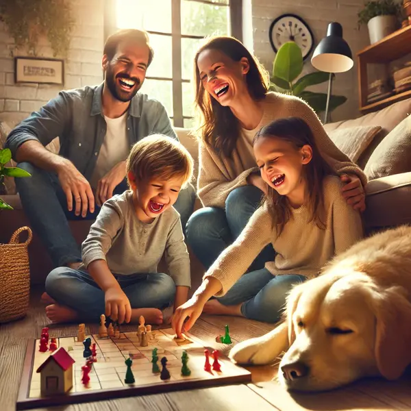 Joyful family life