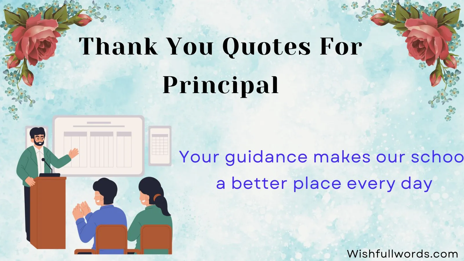 Thank You Quotes for Principal