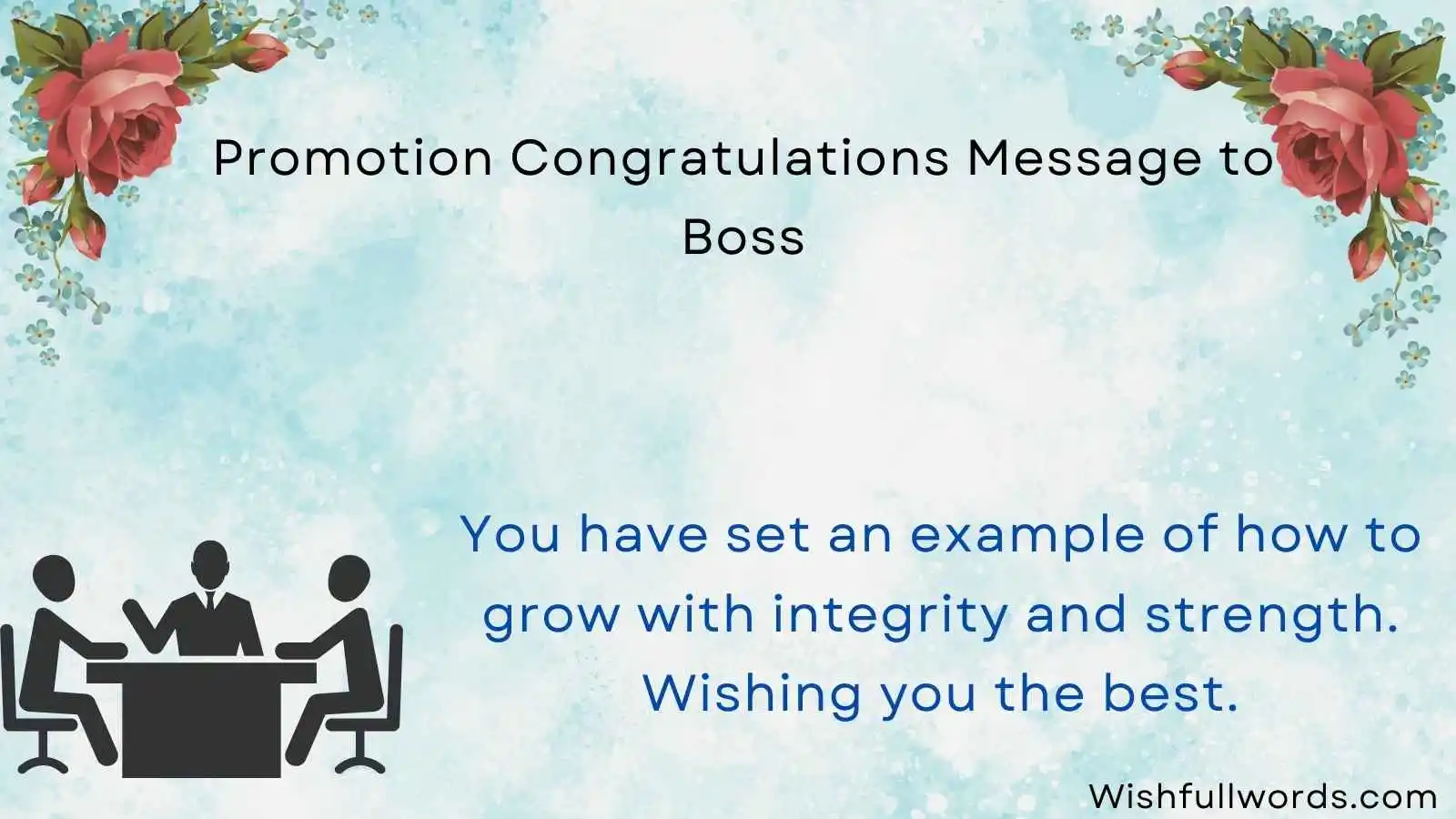 Promotion Congratulations Message to Boss