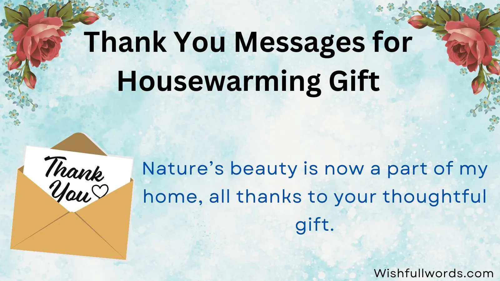 Thank You Messages for Housewarming Gift
