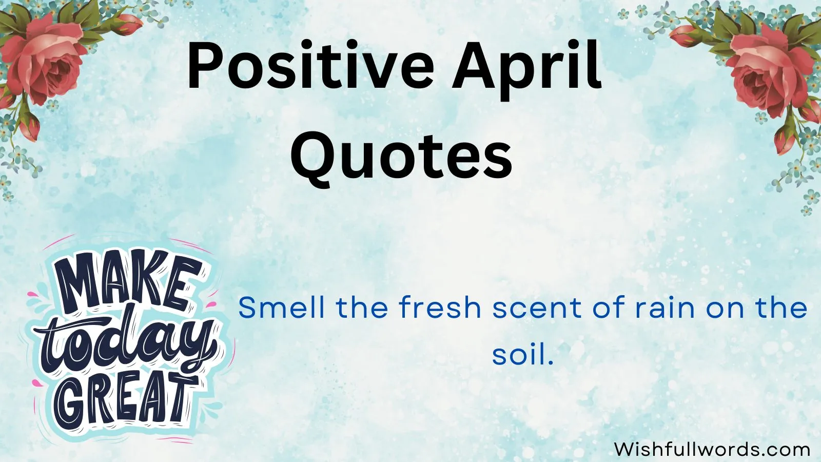 Positive April Quotes