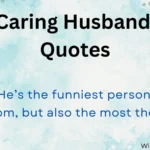 Caring Husband Quotes