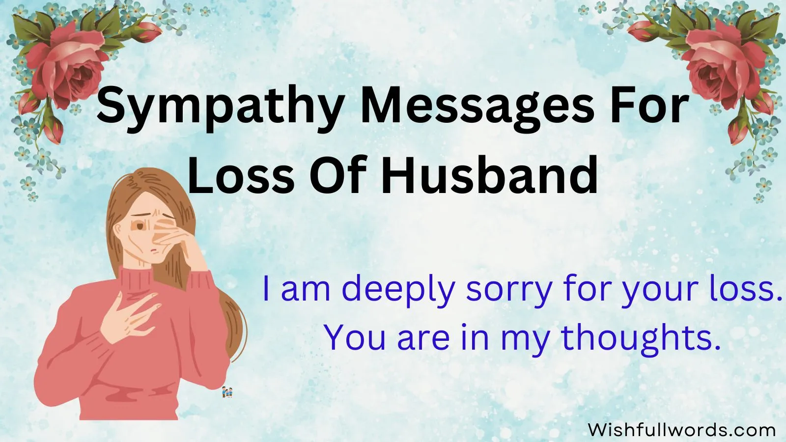 Sympathy Messages for Loss of Husband