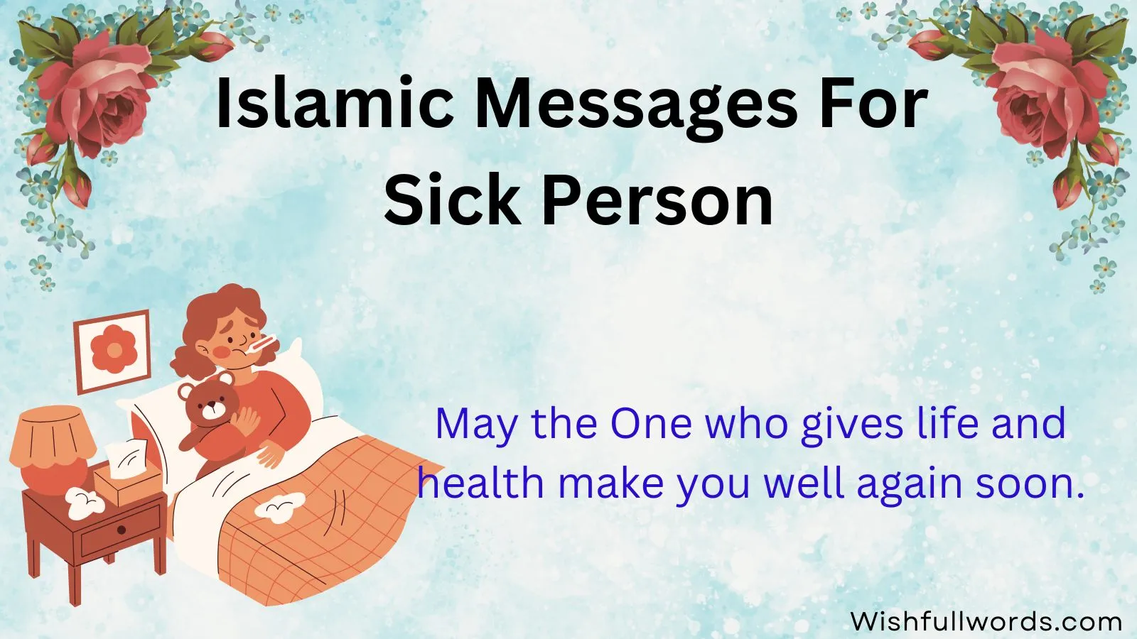 Islamic Messages for Sick Person