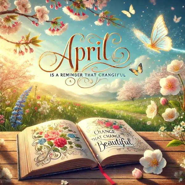 Inspirational April Quotes