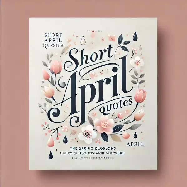 Short April Quotes