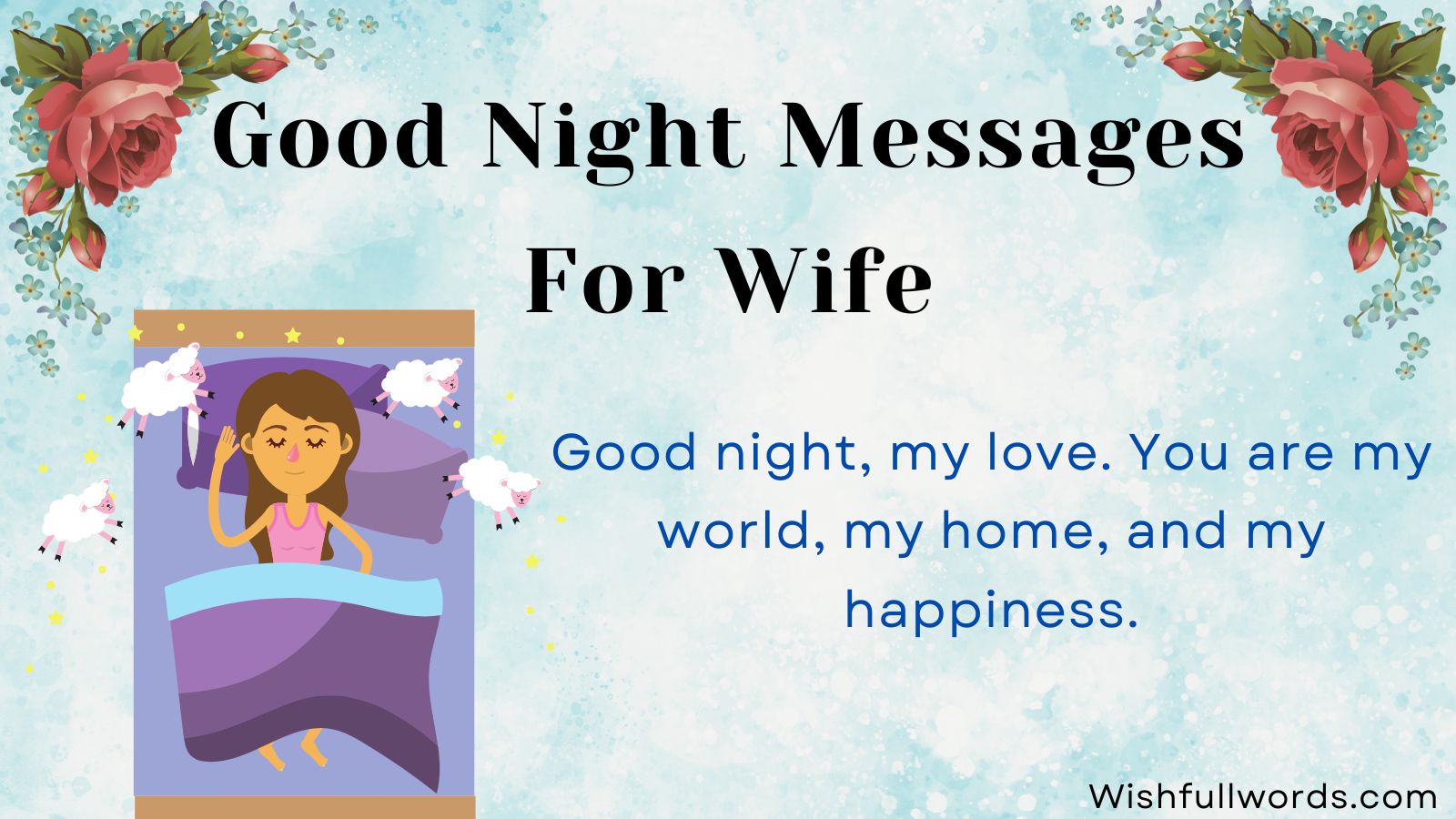 Good Night Messages for Wife