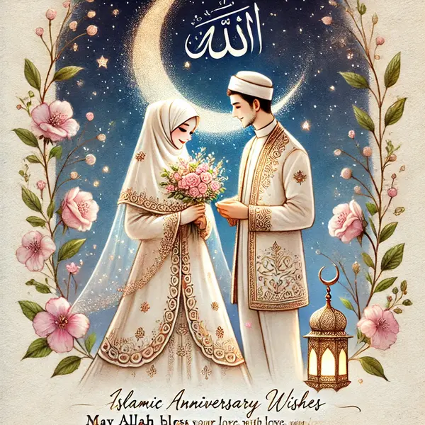 Islamic Anniversary Wishes for Husband