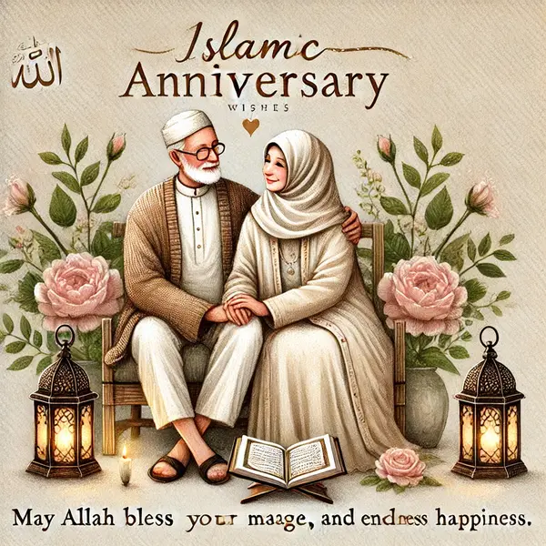 Islamic Anniversary Wishes for Parents