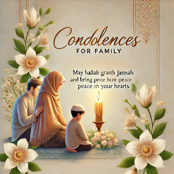 Condolences for Family Members Who Lost Their Husband