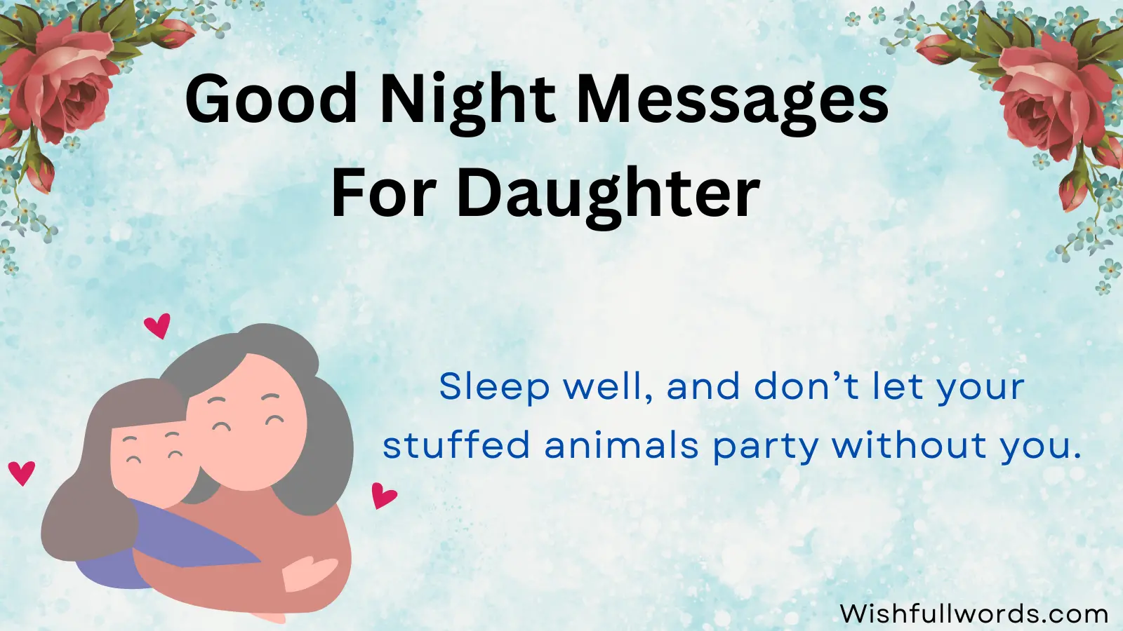 Good Night Messages for Daughter