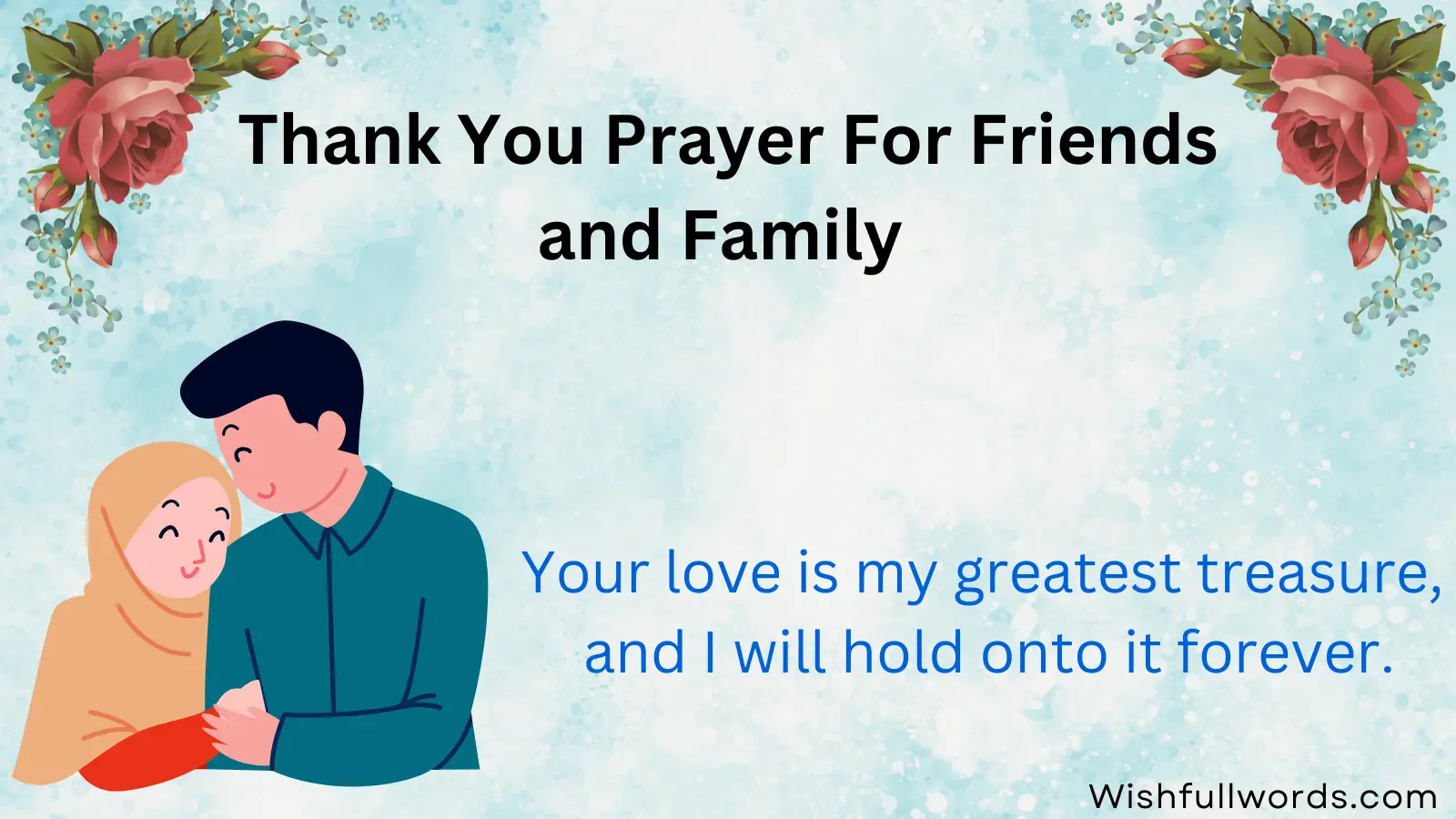 Thank You Prayer for Friends and Family