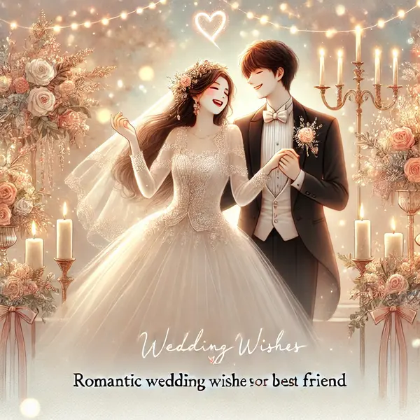 Romantic Wedding Wishes for Best Friend