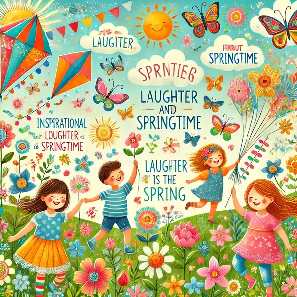 Spring time Giggles Quotes