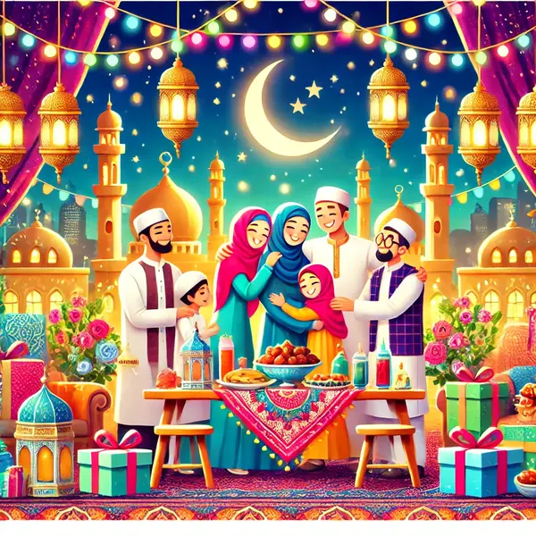 WhatsApp Eid Wishes for Family and Friends