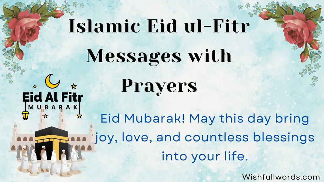 Islamic Eid ul-Fitr Messages with Prayers