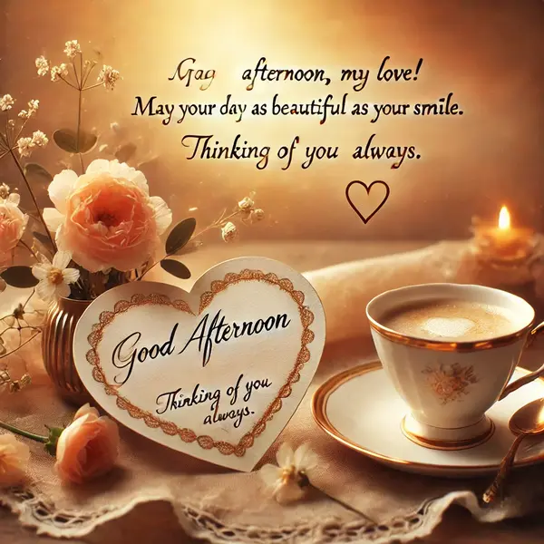 Good Afternoon Messages For Her To Make Her Smile