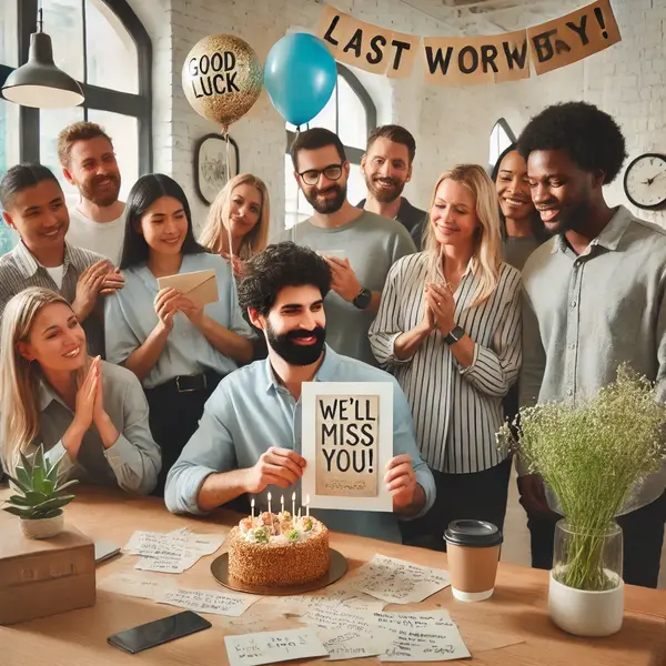 Goodbye Messages to Colleagues on Last Working Day