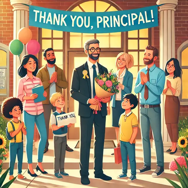 Parents’ Gratitude for Principal