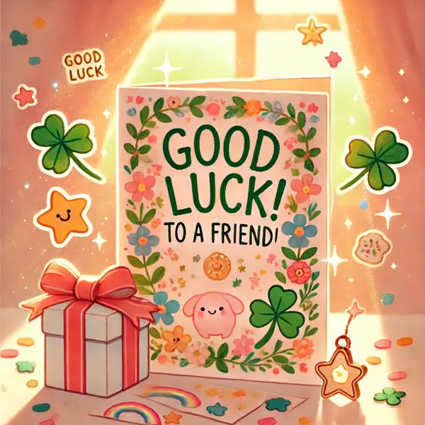 Good Luck Wishes to a Friend