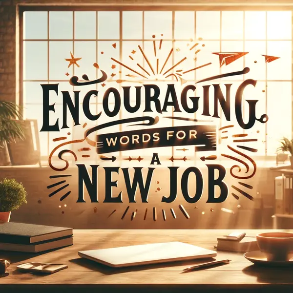 Encouraging Words for a New Job