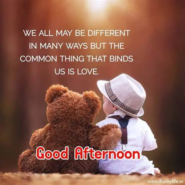 Good Afternoon Messages for Family