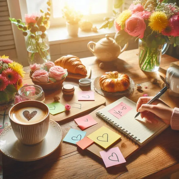 Flirty Morning Notes