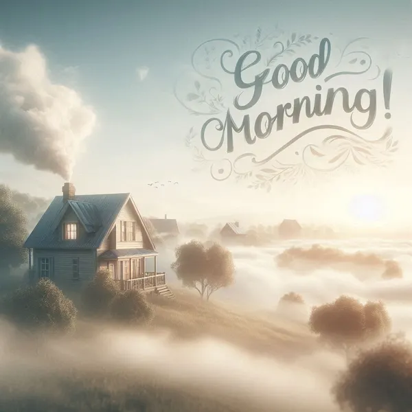 Good Morning Wishes for a Foggy Day