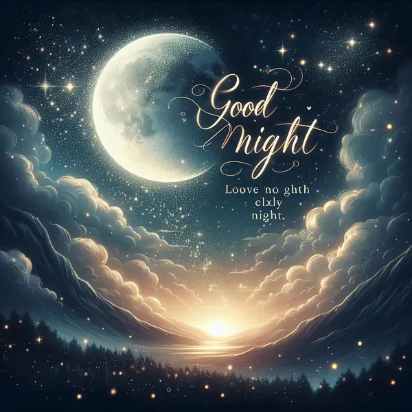 Good Night Messages to End His Day with Love