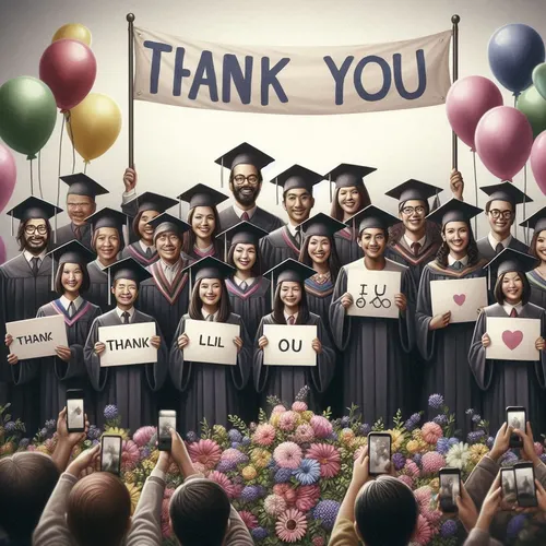 Graduation Thank You Messages to Parents