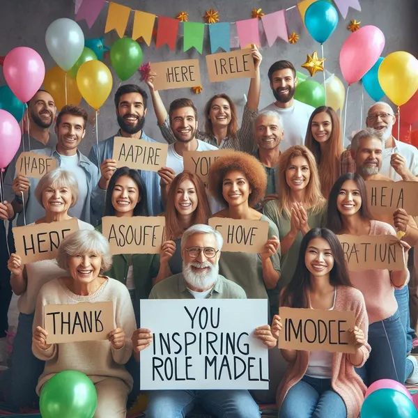 Gratitude for Being an Inspiring Role Model