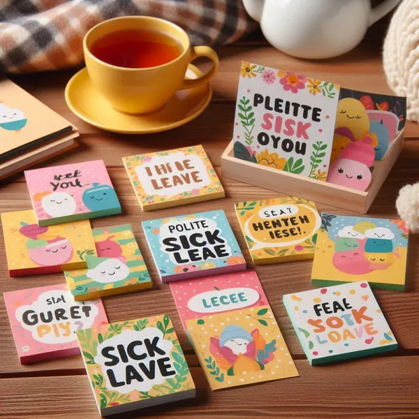 Polite Sick Leave Messages