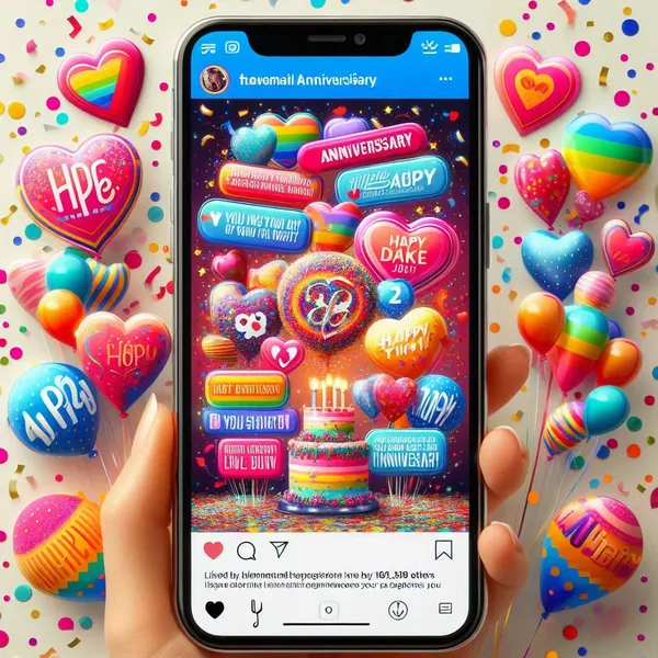 Social Media Anniversary Posts
