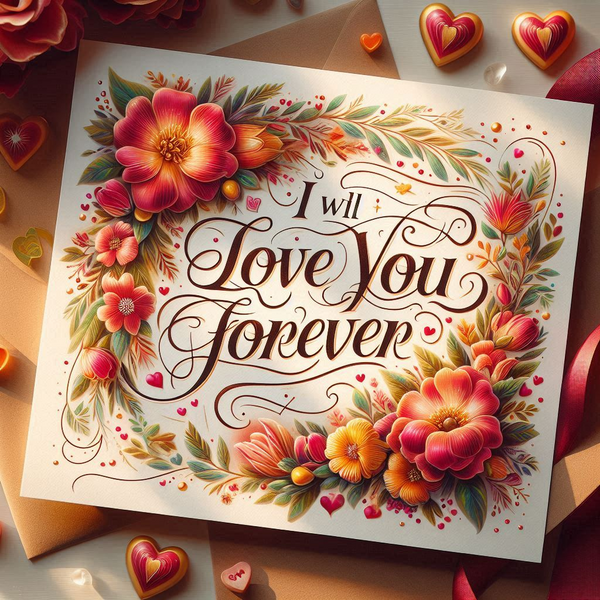 Sweet I Will Love You Forever Words