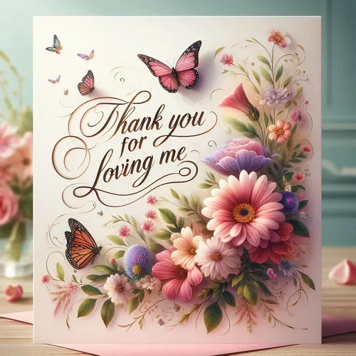 Thank You for Loving Me Messages