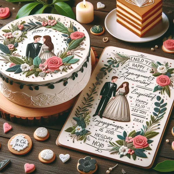 Unique Engagement Anniversary Wishes