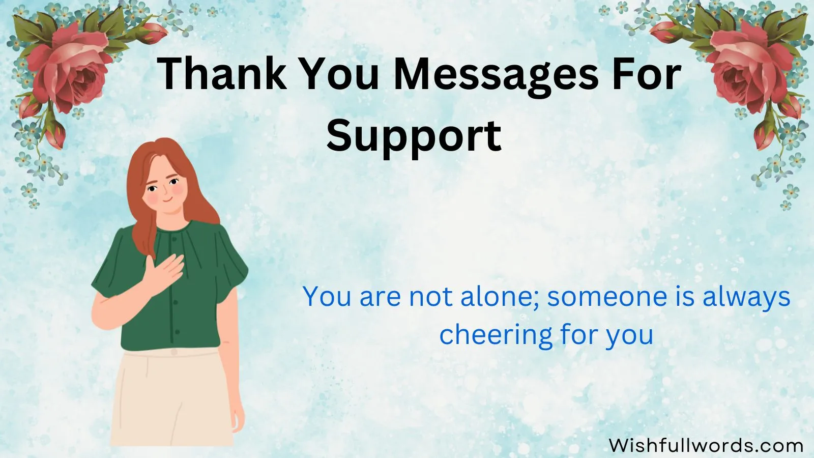Thank You Messages for Support