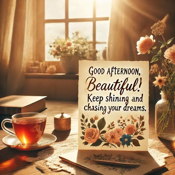 Motivational Good Afternoon Messages for Her