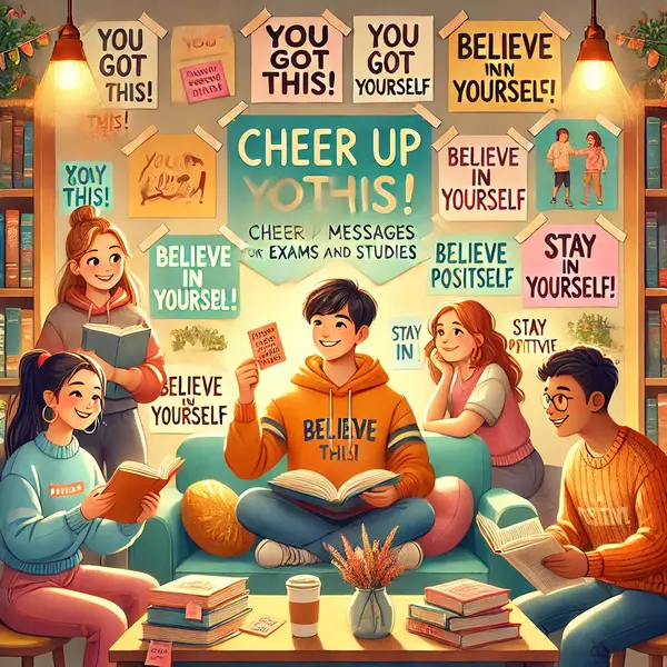 Cheer Up Messages for Exams and Studies