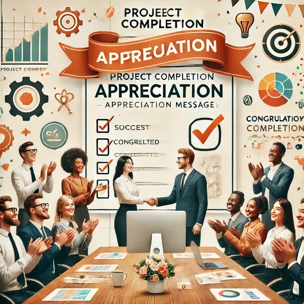 Project Completion Appreciation Messages