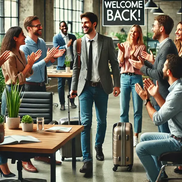 For Team Members Returning After a Business Trip