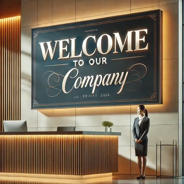 Formal Welcome Messages